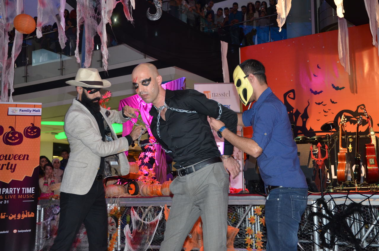 Halloween in Erbil, the capital of the Kurdistan Region, Oct. 31, 2016. (Photo: Kurdistan24)